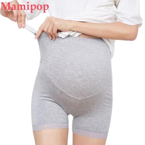 Womens Maternity Shapewear Mid-Thigh Pettipant Seamless Soft Abdomen Underwear
