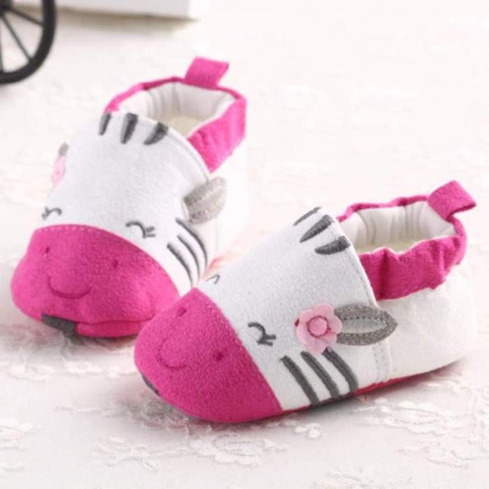Cartoon Cute Newborn Baby First Walker Soft Shoes