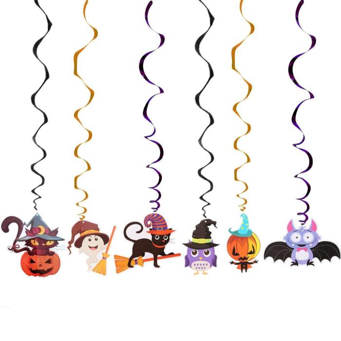 Ceiling Hanging Swirl Decoration Halloween Party Decoration