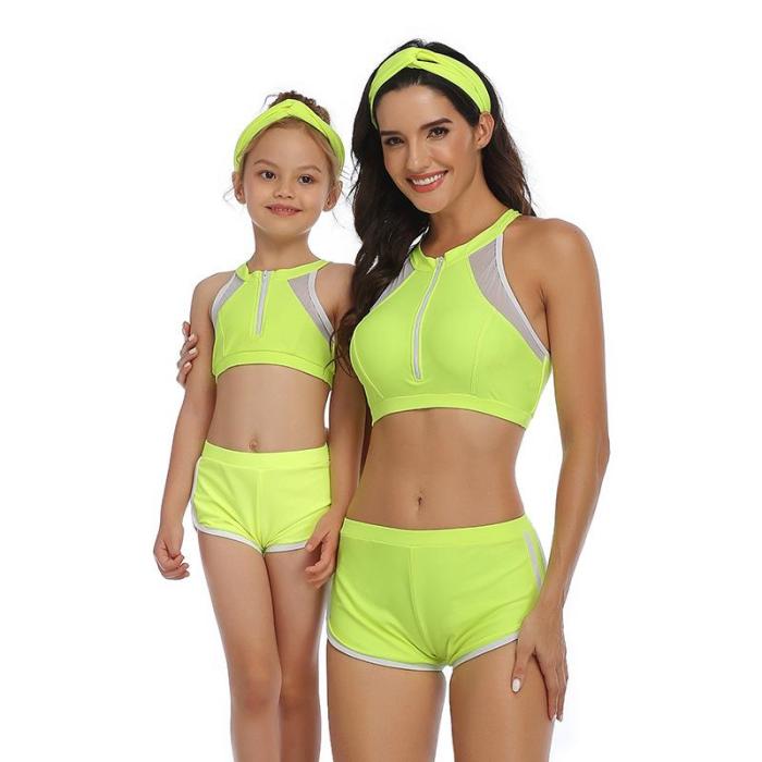 2020 Sports Parent-Children Swimsuit Bikini
