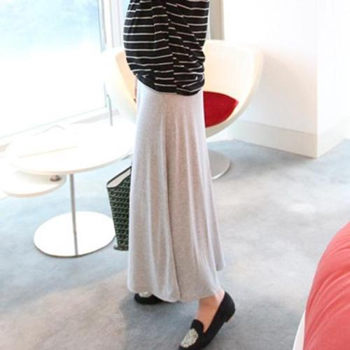 Maternity casual solid color comfortable skirt