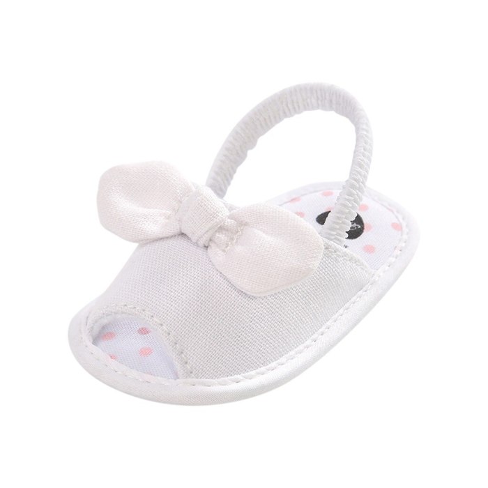 Newborn Baby Girl Shoes Toddler Kid Baby Girls Princess Cute Bow Toddler First Walk Summer Shoes