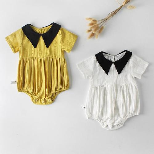 Summer 2020 New Baby Jacquard Clothes Cotton Climbing Clothes
