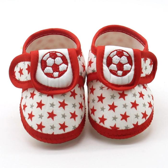 Newborn Infant Baby Star Girls Boys Soft Sole Prewalker Warm Casual Flats Shoes Running Shoe