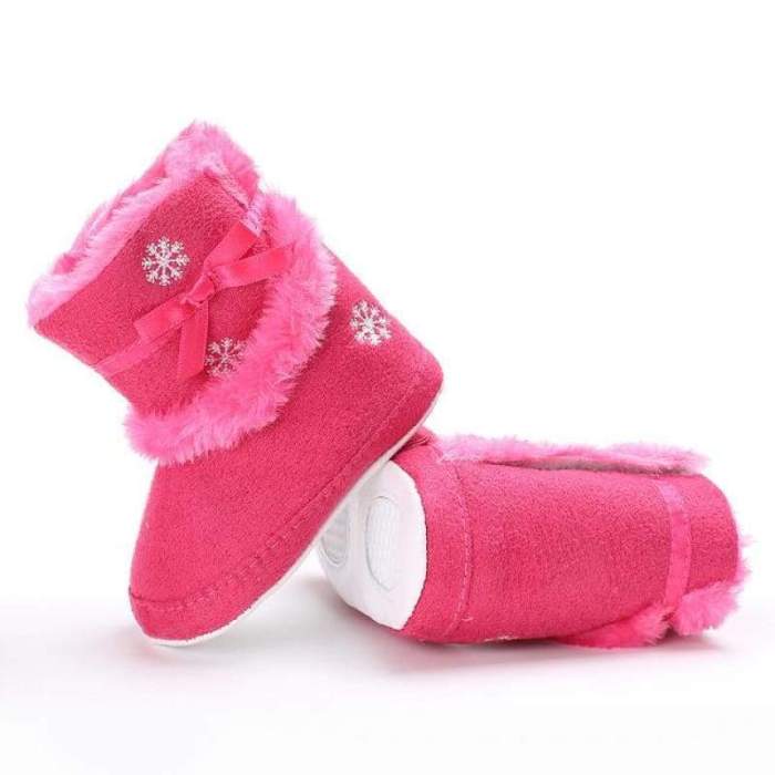 Christmas Baby Girl Winter Snow Boots (3 Colors)