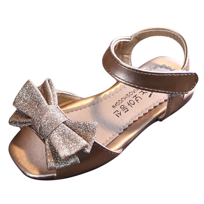 New Girls sandals Toddler Infant Baby Girls Bowknot Princess Casual Summer Shoes Sandals