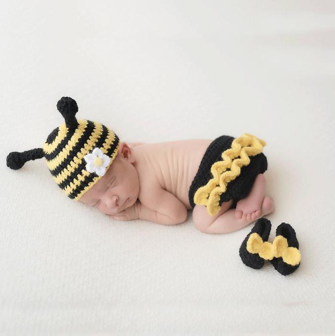 Newborn Baby Crochet Knit Costume Prop Outfits Photo Photography