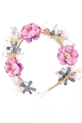 Maternity Flower Crown Wreath Headband For Photography