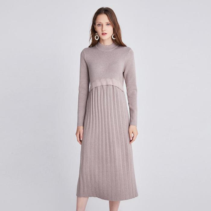 New Fashion Knitted Dress for Pregnant Women
