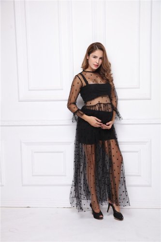 New Fashion Mommy  fairy Maternity   Photoshoot Gowns Dress