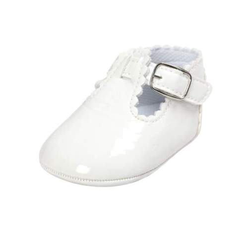 Baby Moccasin Newborn Shoes Soft Faux Leather