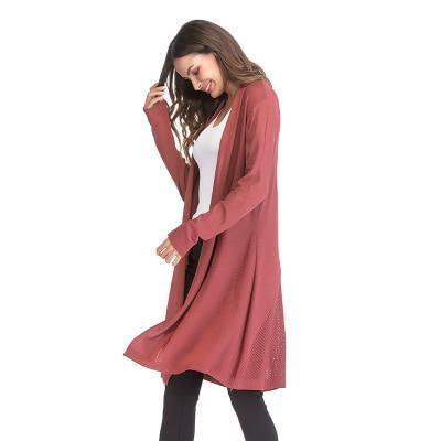 Autumn Winter Knitted Maternity Sweaters Dress coat