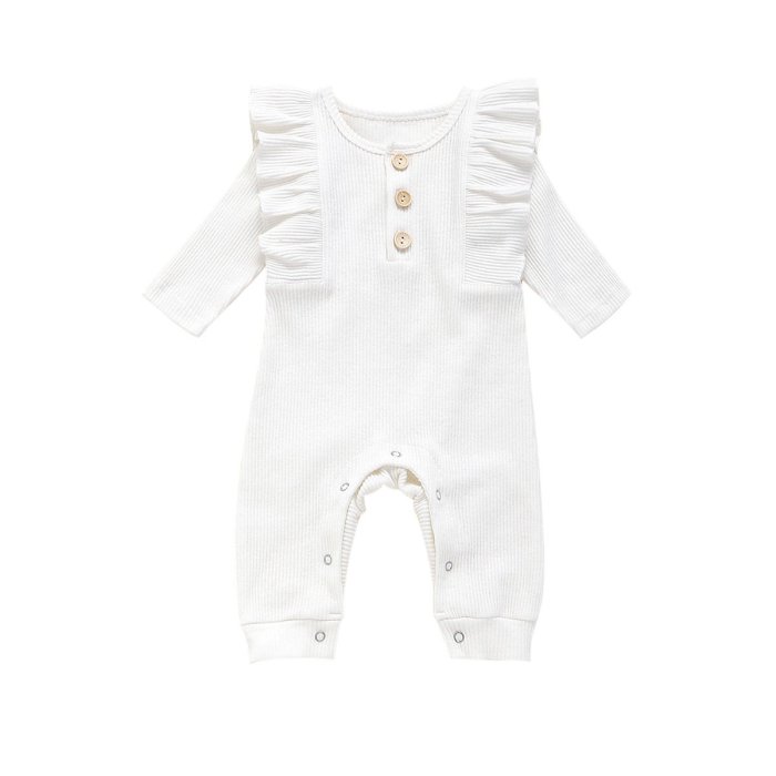 infant and children's clothing autumn bodysuit creeper pure cotton pit strip bodysuit