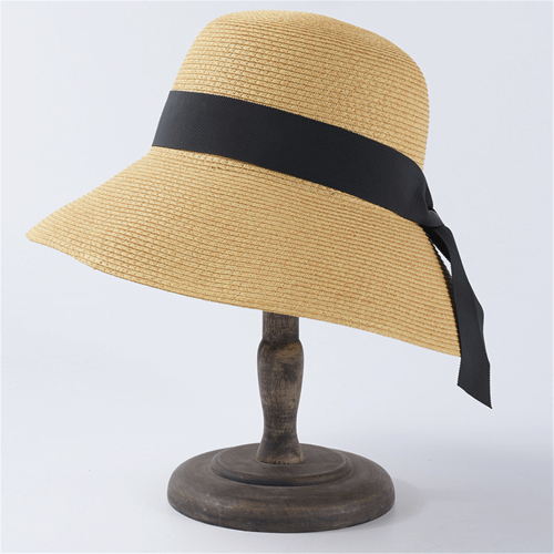 Summer Soft Ribbon Straw Hat