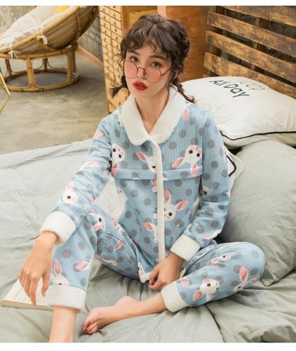 Maternity Pajamas Set Pinch Cotton Cardigan+Trousers