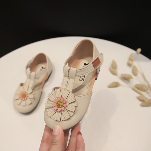 Hot sale Casual kids shoes summer fashion Children Baby Girls Cute Flower Princess Sandals