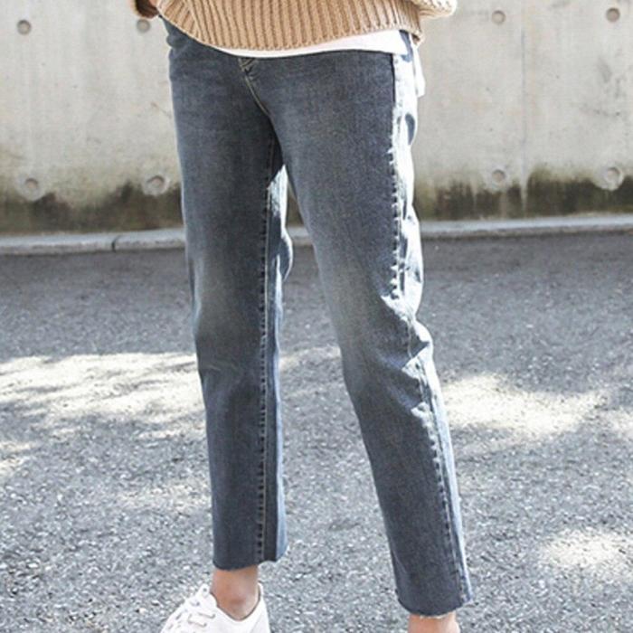 Fashion Female Ripped Maternity  Trousers