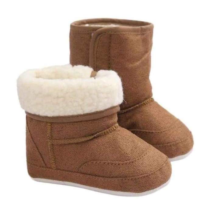 Winter Baby Toddler Shoes Footwear Warm Faux Fur Soft Sole Snow Boots