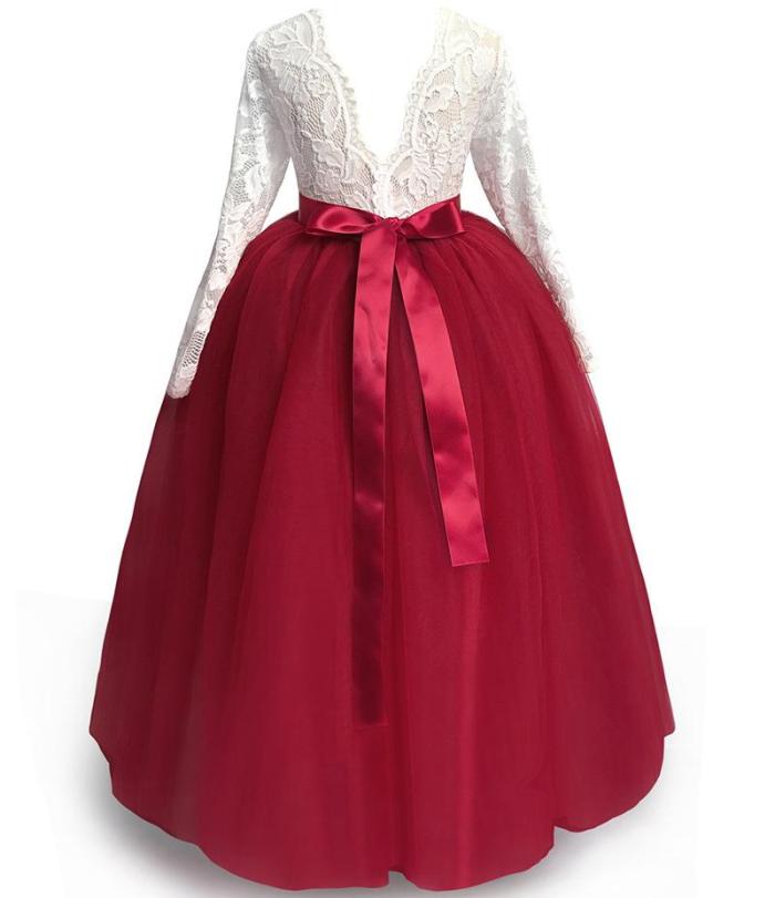 Children's dress Princess Dress Small host performance dress Piano Competition dress birthday princess dress