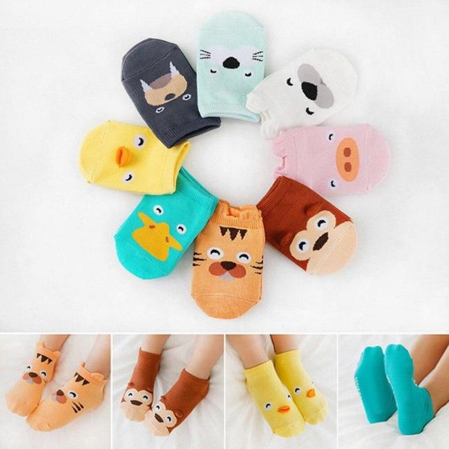 Baby Infant Socks Newborn Cotton Boys Girls Cute Cartoon Printing Toddler Socks