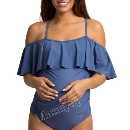 2020  burst series swimsuit solid color pregnant women bikini