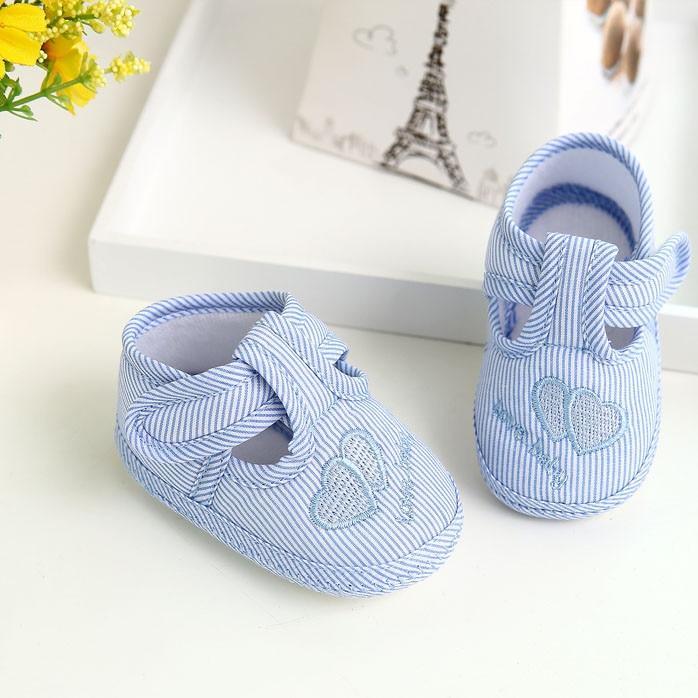 First Walker Newborn Girl Boy Soft Sole Crib Toddler Shoes Canvas Sneaker Girls Shoes