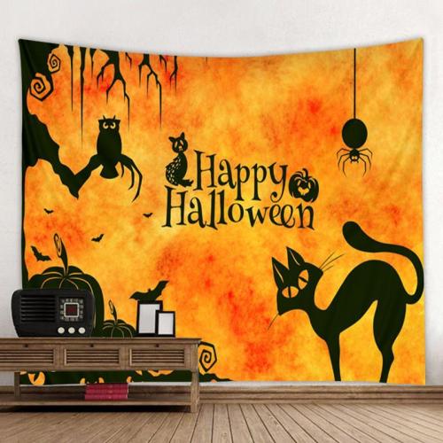 Halloween tapestry wall decoration