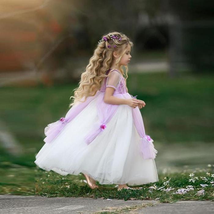 2020 new costumes girls princess dressSofia little girl birthday dress dress