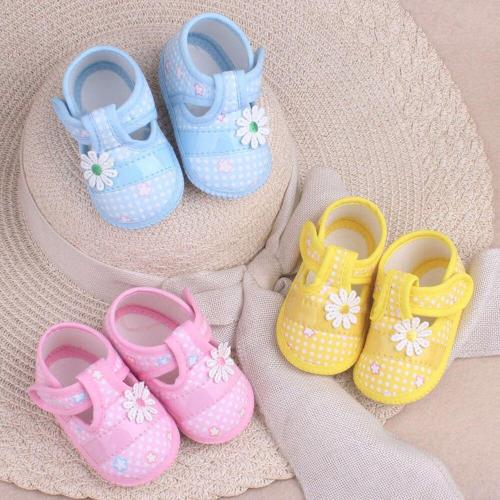 Newborn Baby Boys And Girls Shoes Cotton First Walkers Baby Shoes