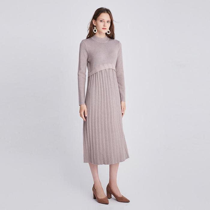 New Fashion Knitted Dress for Pregnant Women