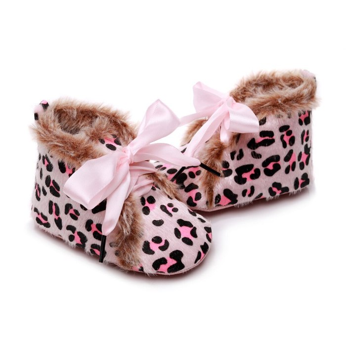 Fashion Baby Shoes winter Infant Newborn Girls Boys Cartoon Shoes First Walkers