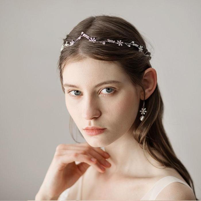 Simple Tiara  Headbands Pearl Photography Hair Accessories