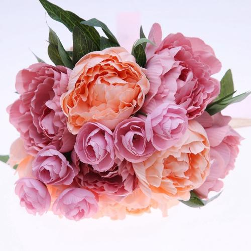 Silk Flower for Home Party Decoration Wedding Bouquet Flowers