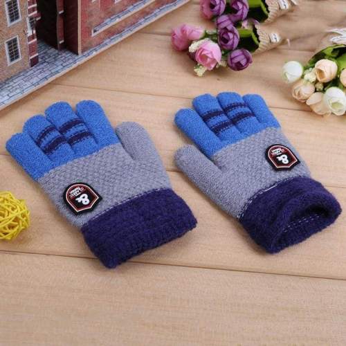 Winter Gloves Unisex Children Knitted Stretch (2-6 years)