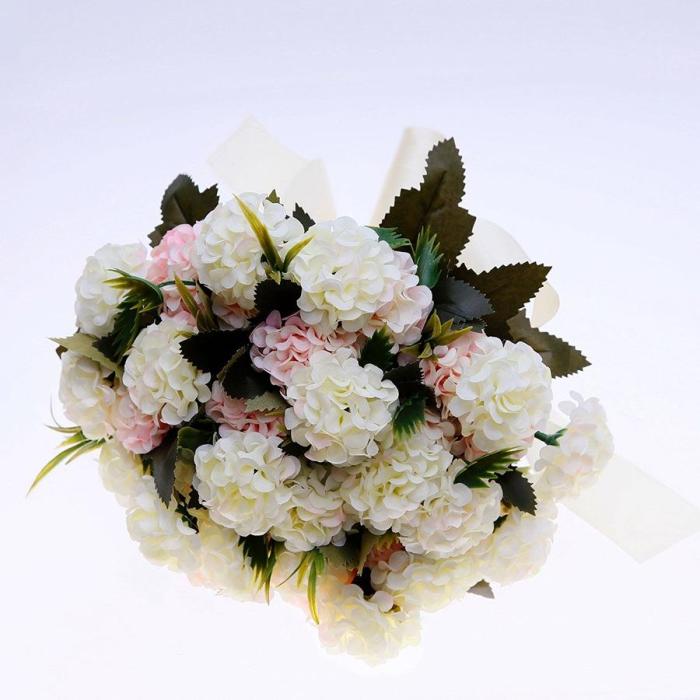 Holding Wedding Bouquet Silk Flower for Home Party Table Decoration Fall Decorations