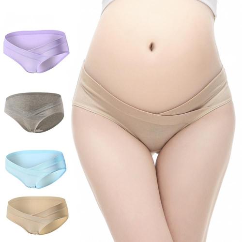 Intimates Pregnant women U-shaped cotton underwear low waist