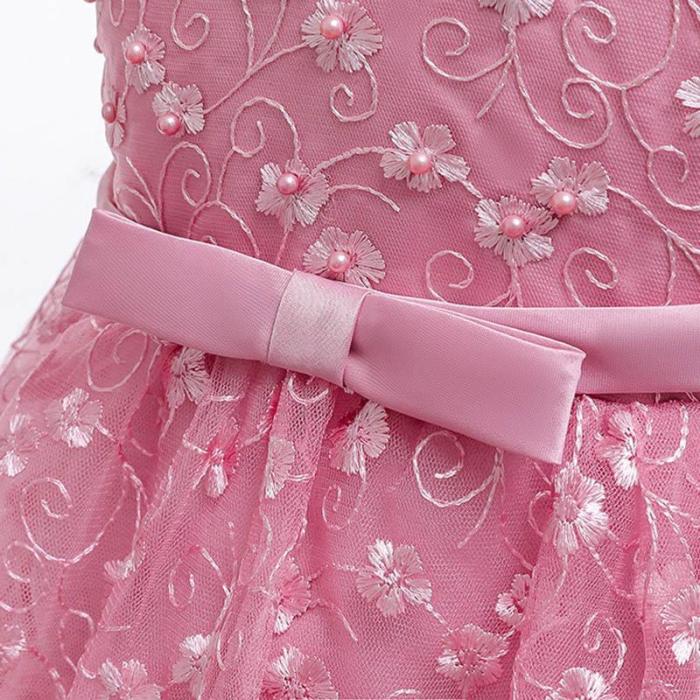 Sleeveless Multilayer Lace Princess Dress