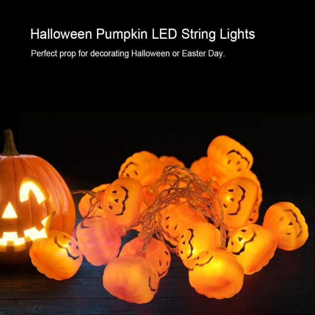 Halloween LED Pumpkin String