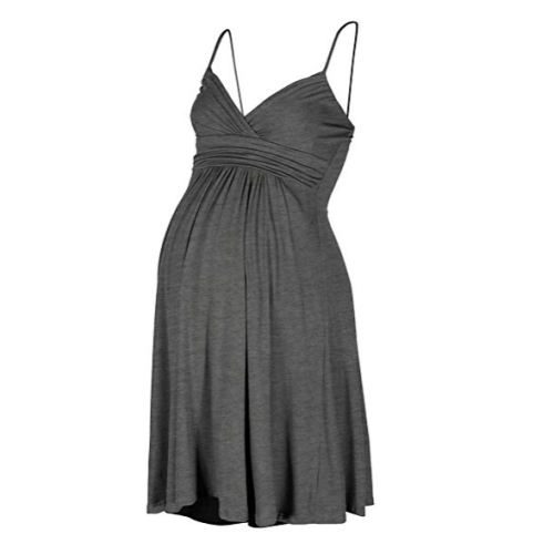 Maternity Ruched Short Cami Dress