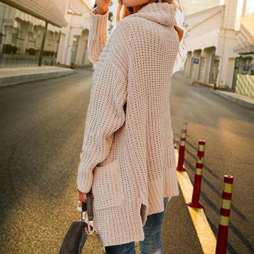 Maternity European And American Loose Long-Sleeved Knit Cardigan