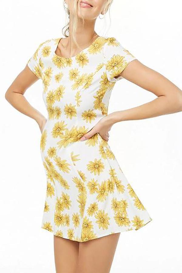Maternity Plant Dress