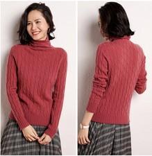 Autumn And Winter Cashmere Sweater Women's High  Cashmere Sweater