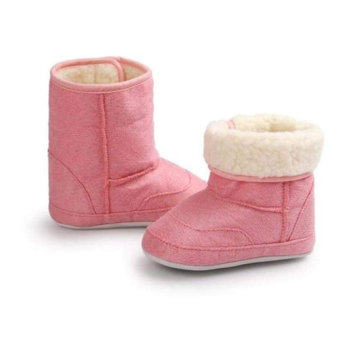 Winter Baby Toddler Shoes Footwear Warm Faux Fur Soft Sole Snow Boots