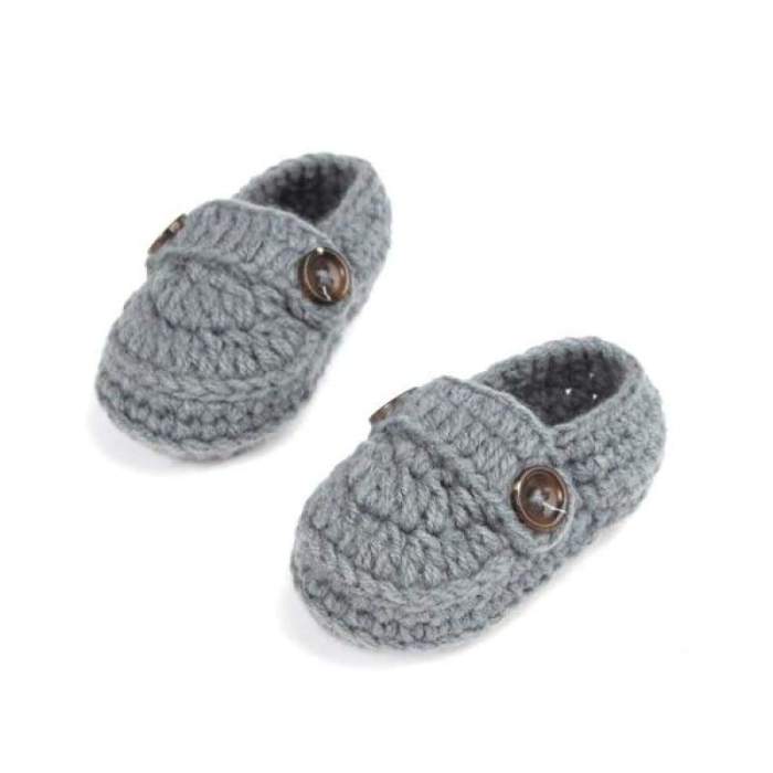 Handmade Crochet Booties Baby Shoes 10 cm