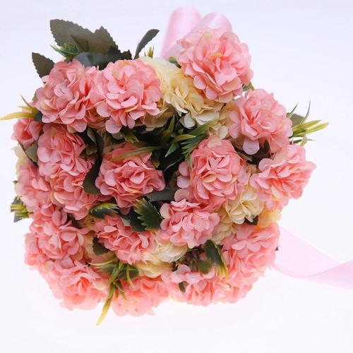 Holding Wedding Bouquet Silk Flower for Home Party Table Decoration Fall Decorations