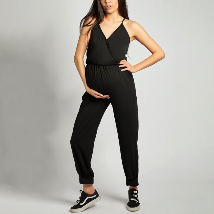 Maternity Sleeveless Jumpsuits