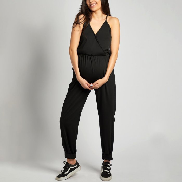 Maternity Sleeveless Jumpsuits