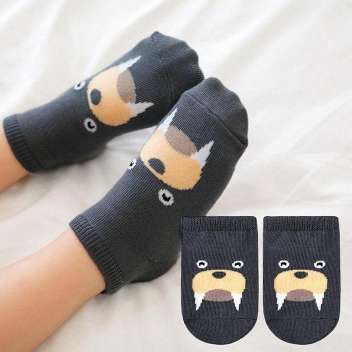 Baby Infant Socks Newborn Cotton Boys Girls Cute Cartoon Printing Toddler Socks