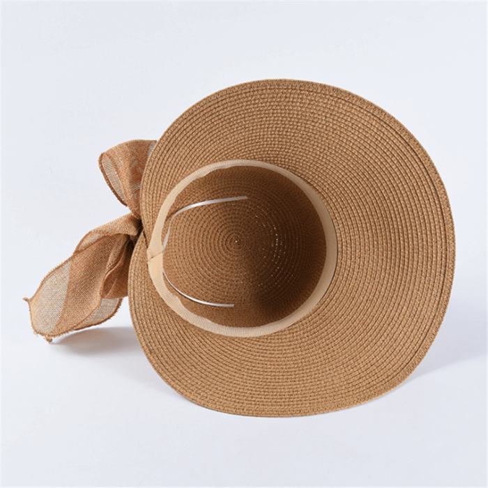 Summer Sunscreen Shade   Woven Straw Hat