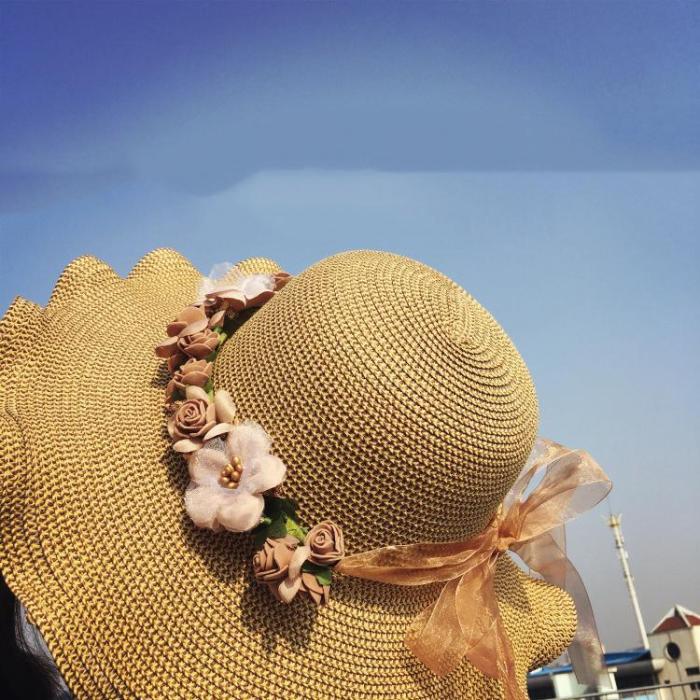 Summer Sun Protection Visor Holiday Shower Hat Beach Beach Hat Tide